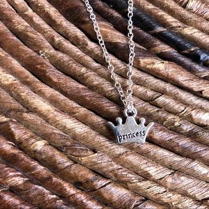 3 for $20 Princess Crown Charm Necklace